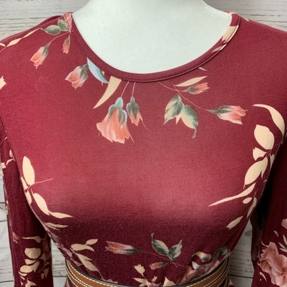 EUC 12 PM By Mon Ami Floral Babydoll Pleated Dress - Picture 5 of 10